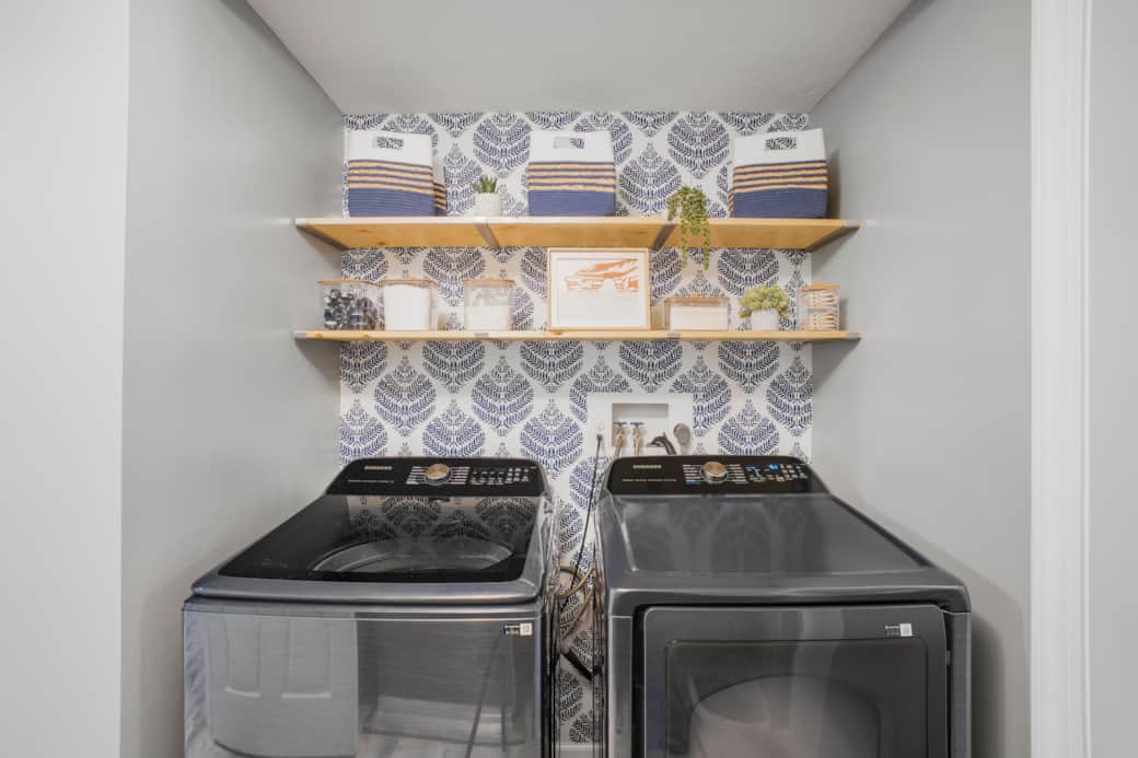 In-home laundry for convenience after long days on trails or exploring.