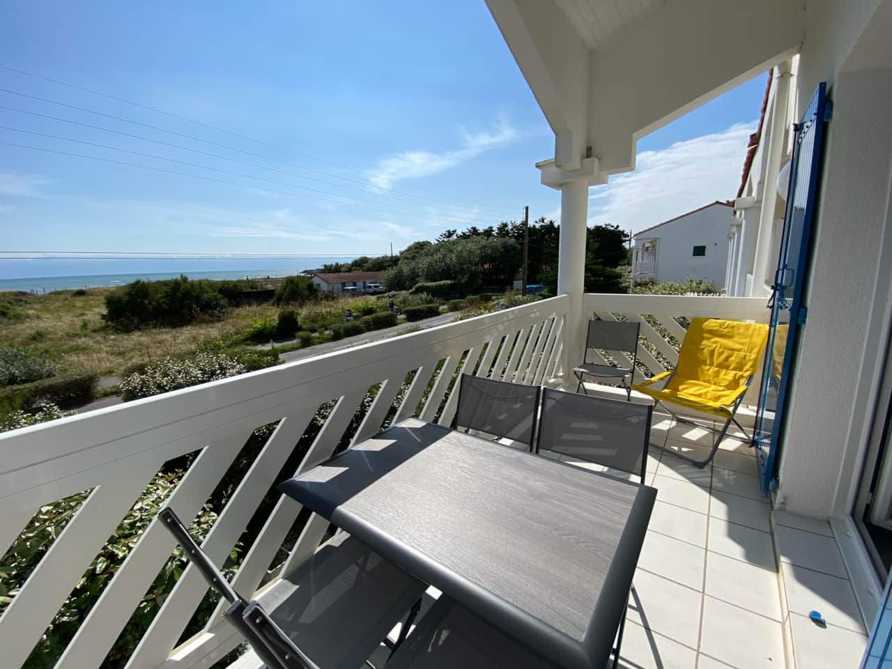 Balkon mit Meerblick