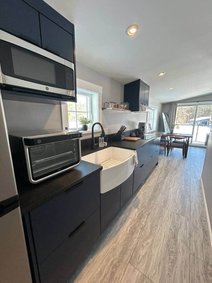 Kitchen view from the entry
