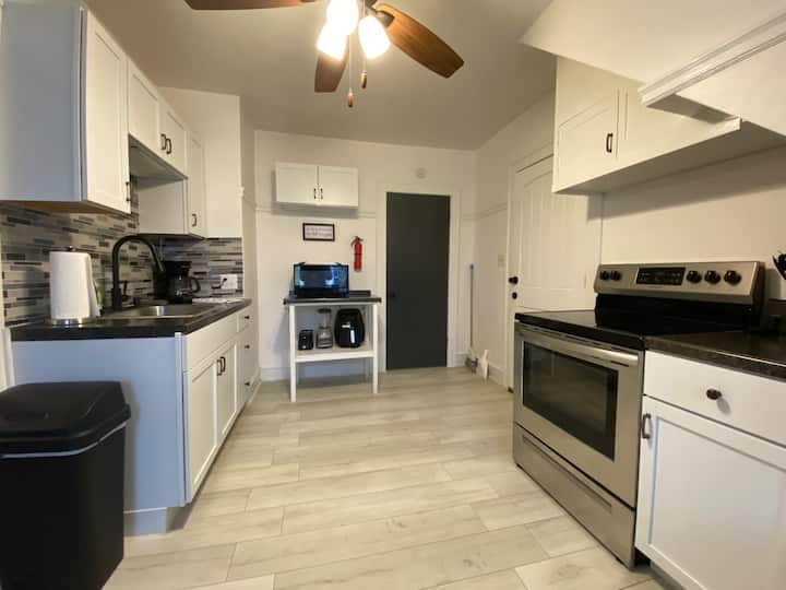 Bright lighting and an open layout make the space feel fresh and inviting.