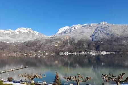 Vue du Balcon en Hiver