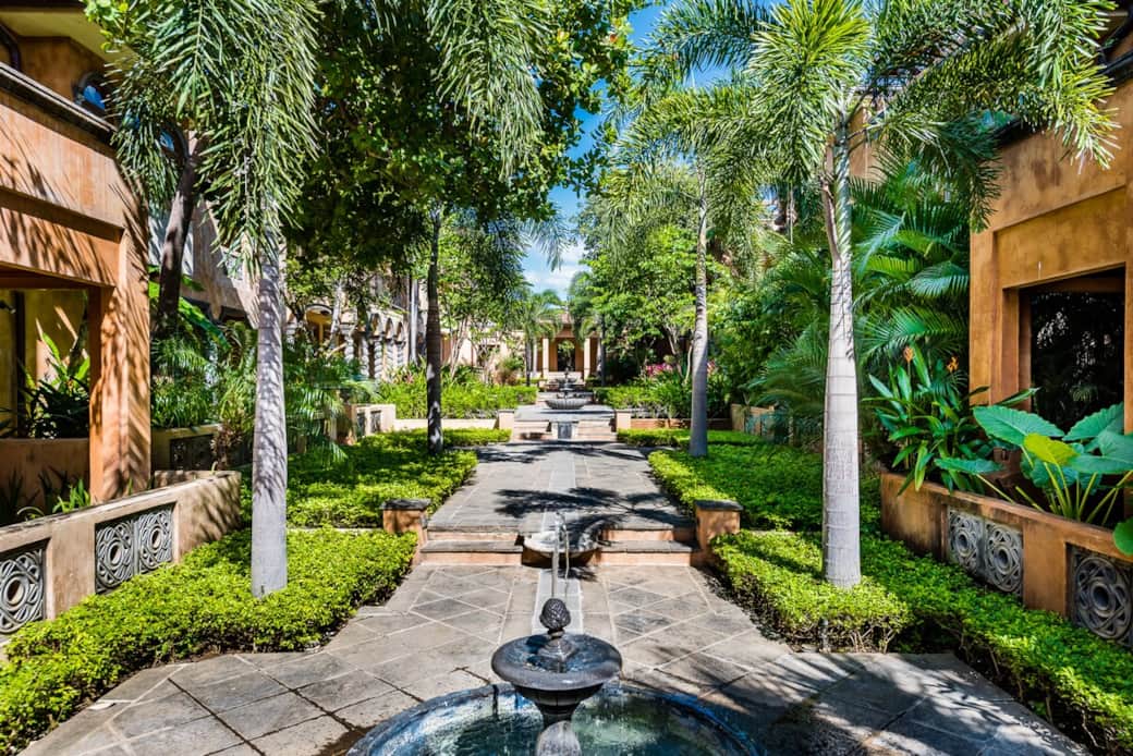 Shared courtyard