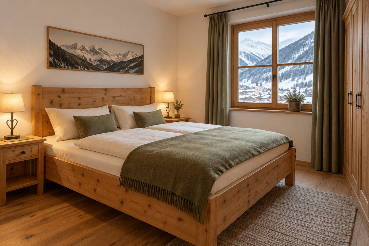 Ischgl 4 personen schlafzimmer 1