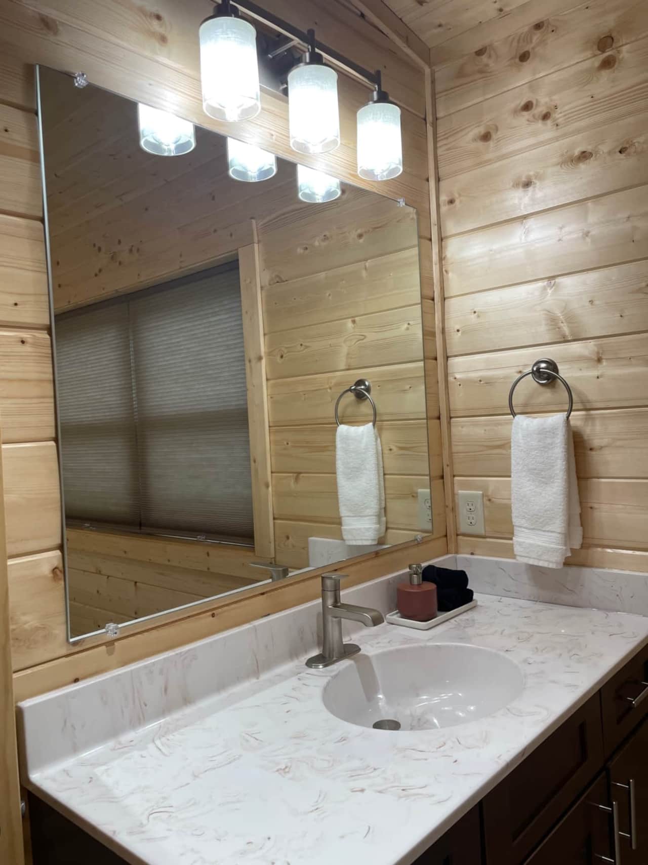 Custom marble vanities