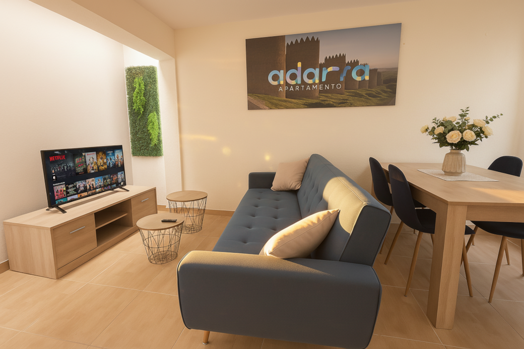 Modern Living and Dining Area