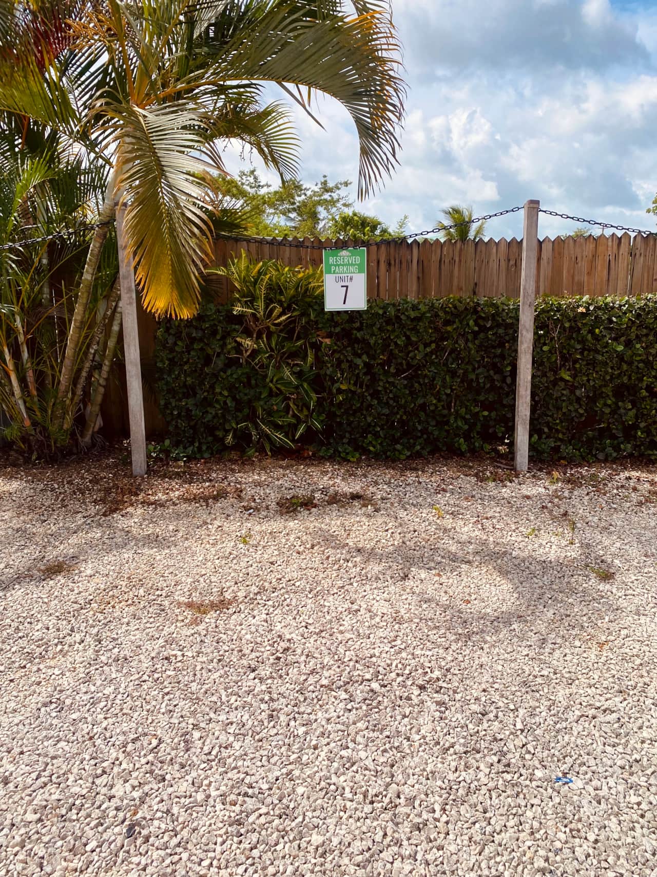 Unit#7 Assign Parking