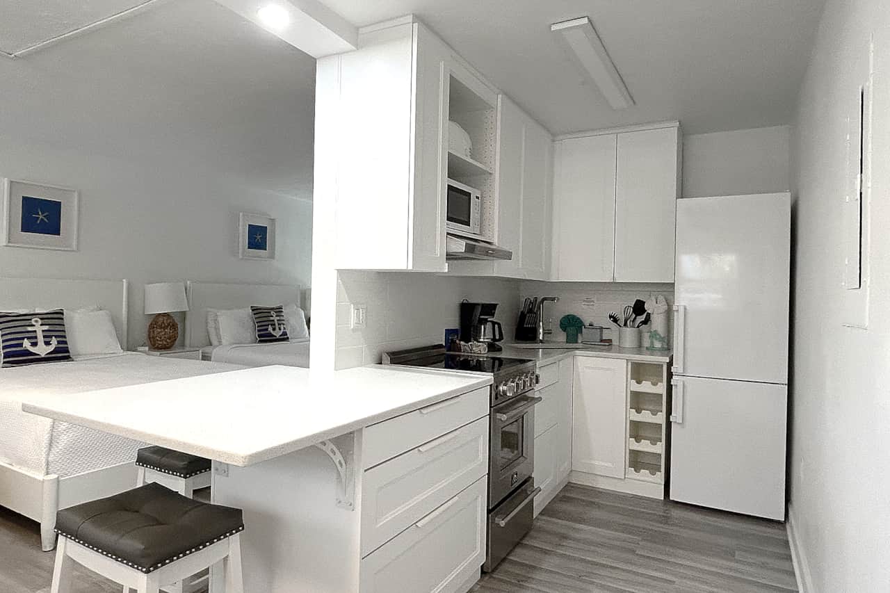 Unit #4 - Newly renovated kitchen.