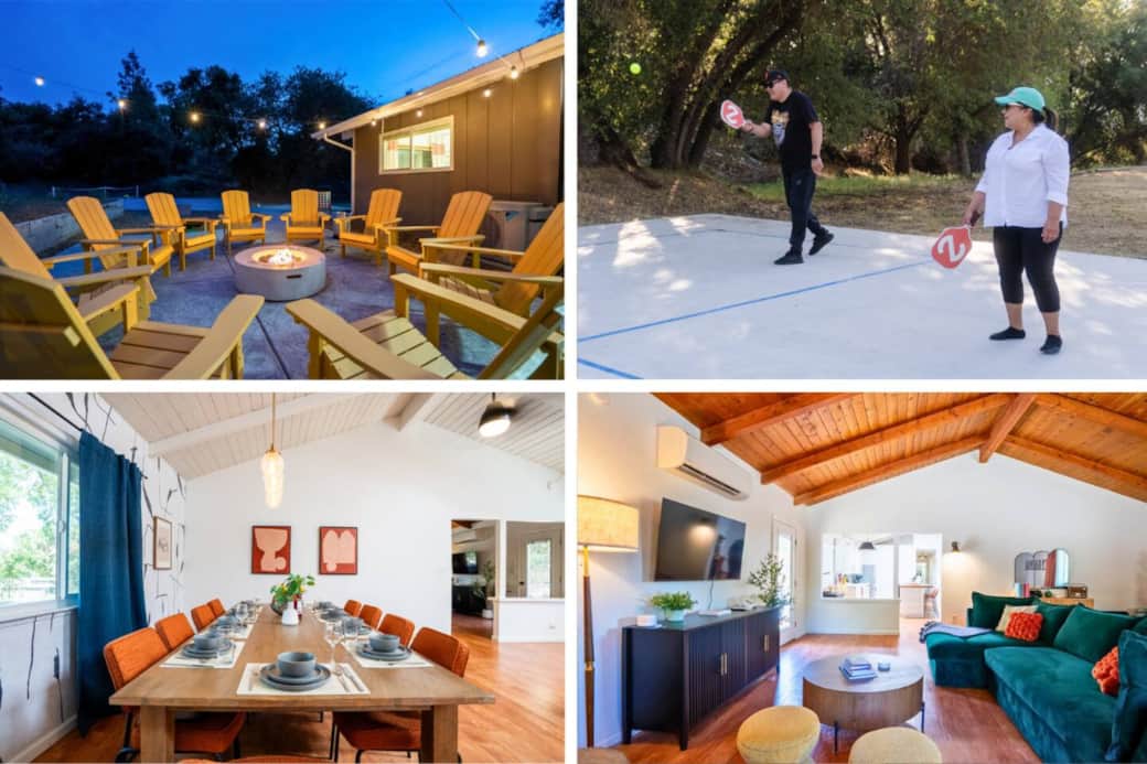 Enjoy pickleball, backyard grilling, and games in our peaceful retreat. Thoughtful features & relaxing ambiance. Perfect after exploring Yosemite. 5-star stay!