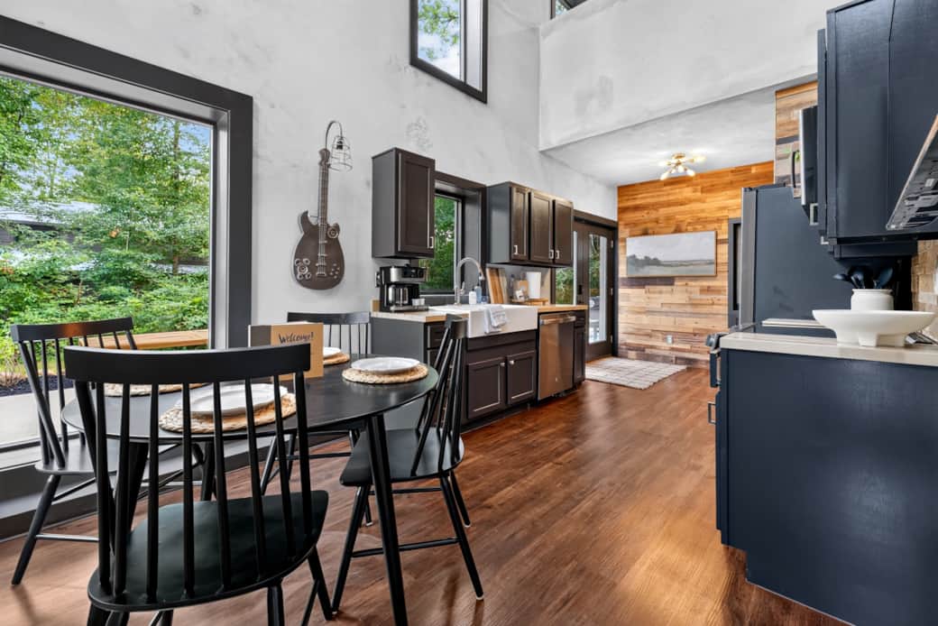 Spacious and open kitchen