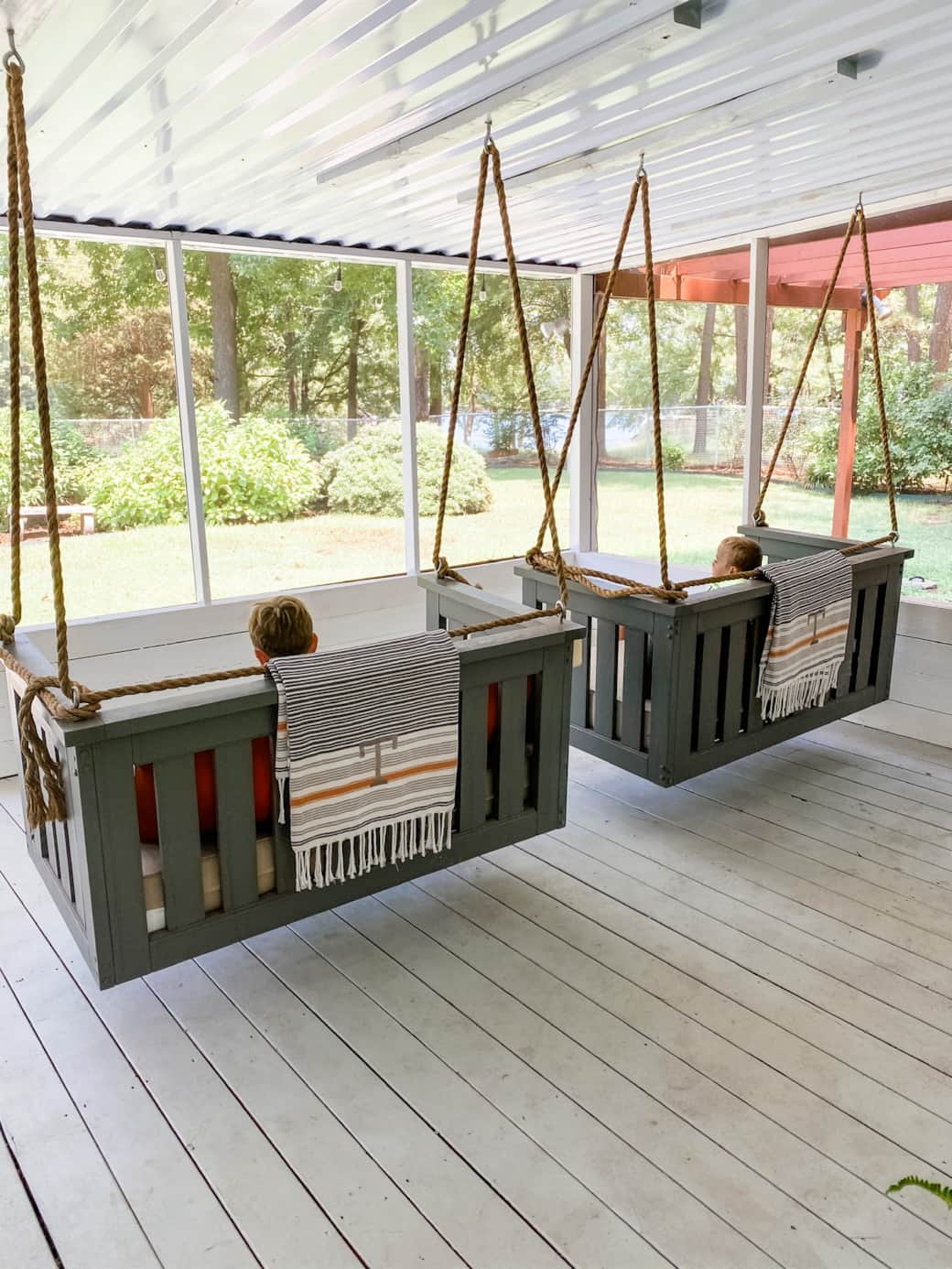 The Main House - Back Porch Swings (brothers not included) The Main House - Back Porch Swings (brothers not included)