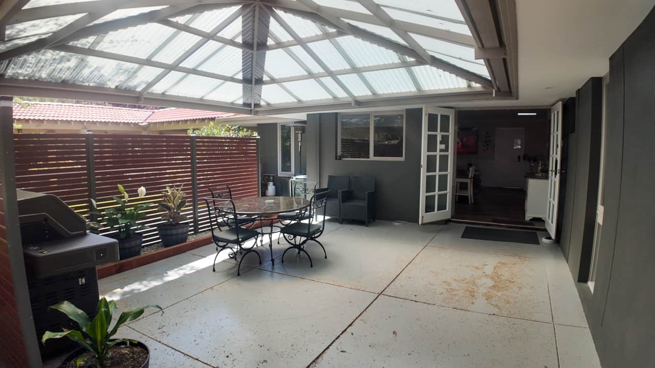 External seating area  - Avoca