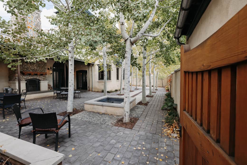Cobblestone Courtyard