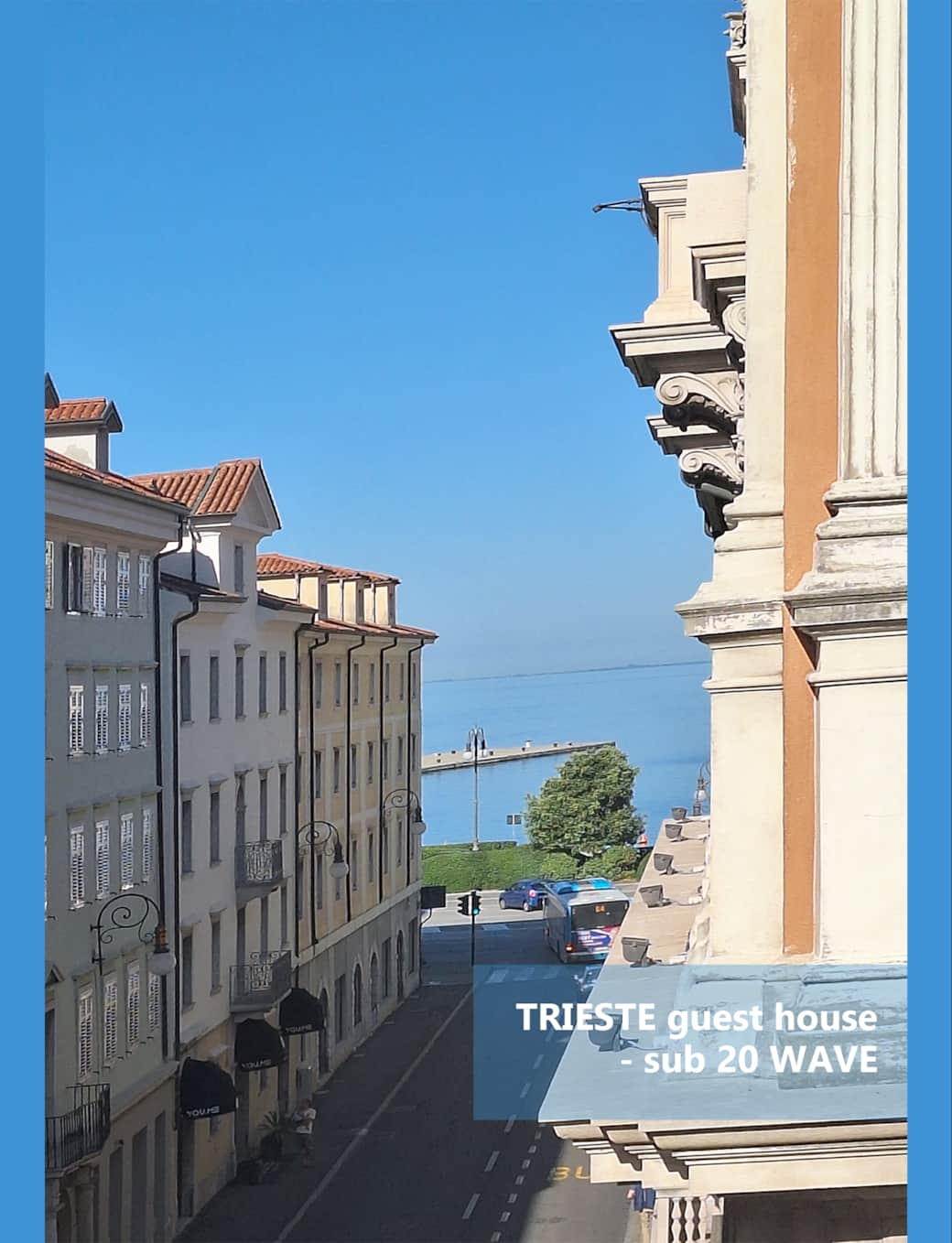 Panorama molo Audace