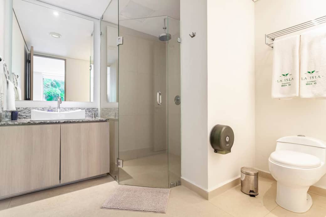 Tres baños completos