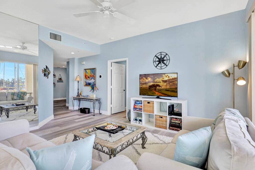Living Room - Flat Screen TV