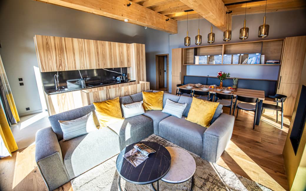 Vue salon intérieur