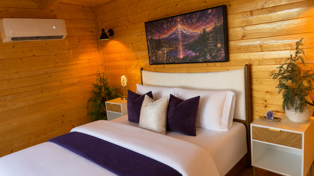 Beautiful interior of Shasta Suite