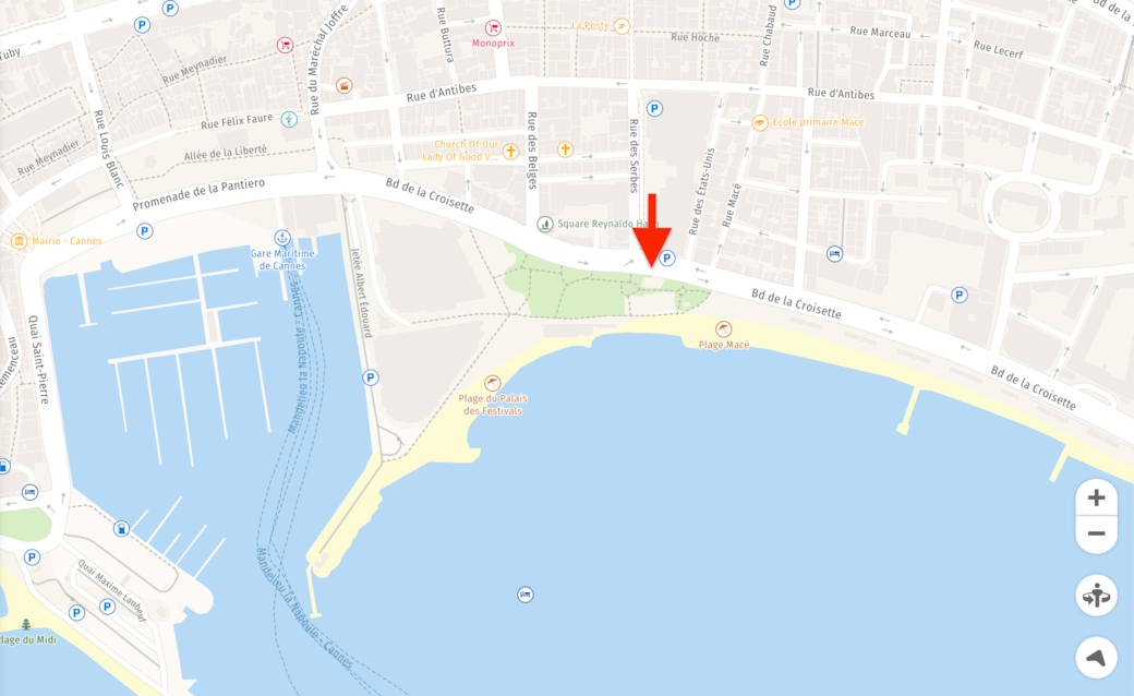 Map of the property location