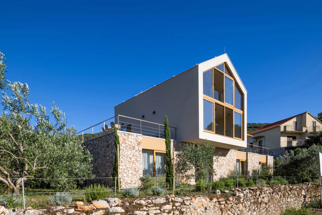 Living spaces that have views and catch the fresh sea breeze
