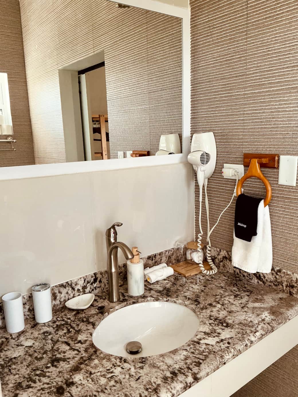 Master bedroom sink