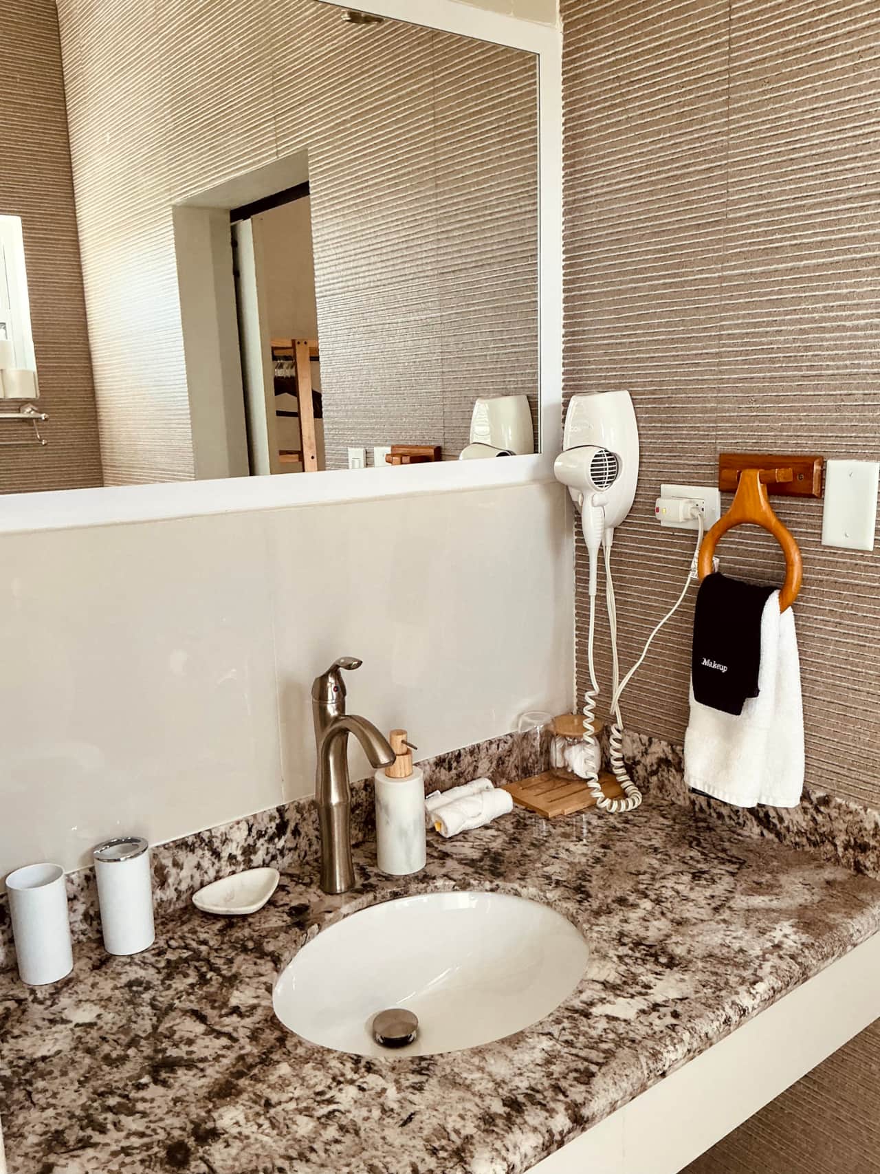 Master bedroom sink