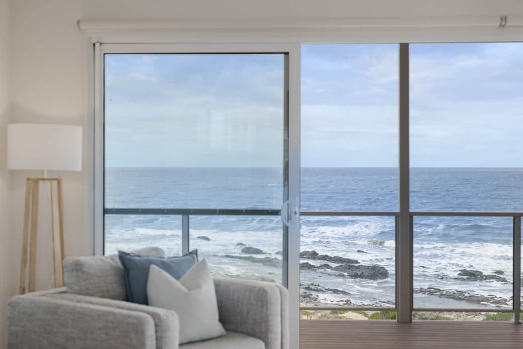 Picture window from upstairs