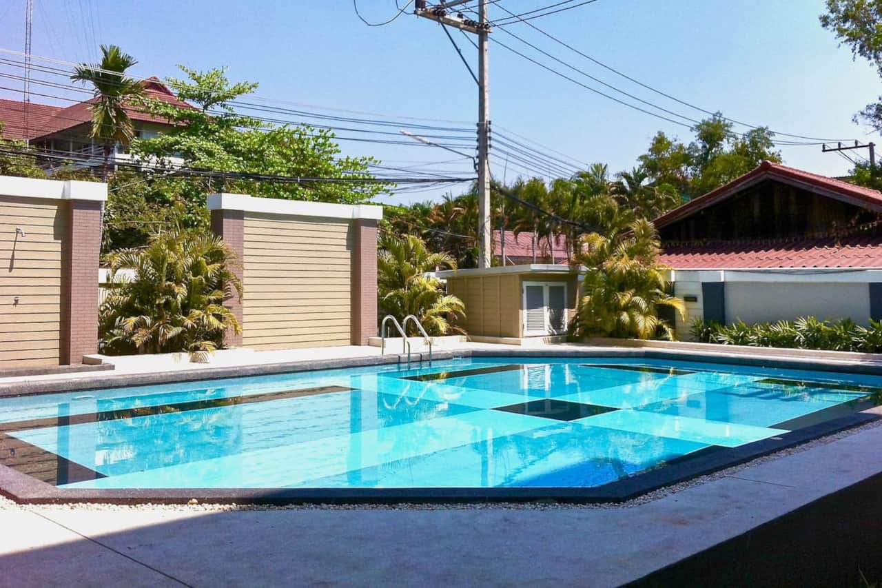 Swimming pool.