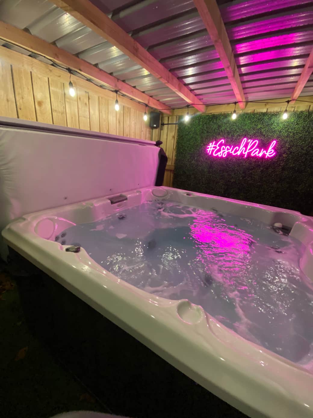 Private outdoor Hot Tub