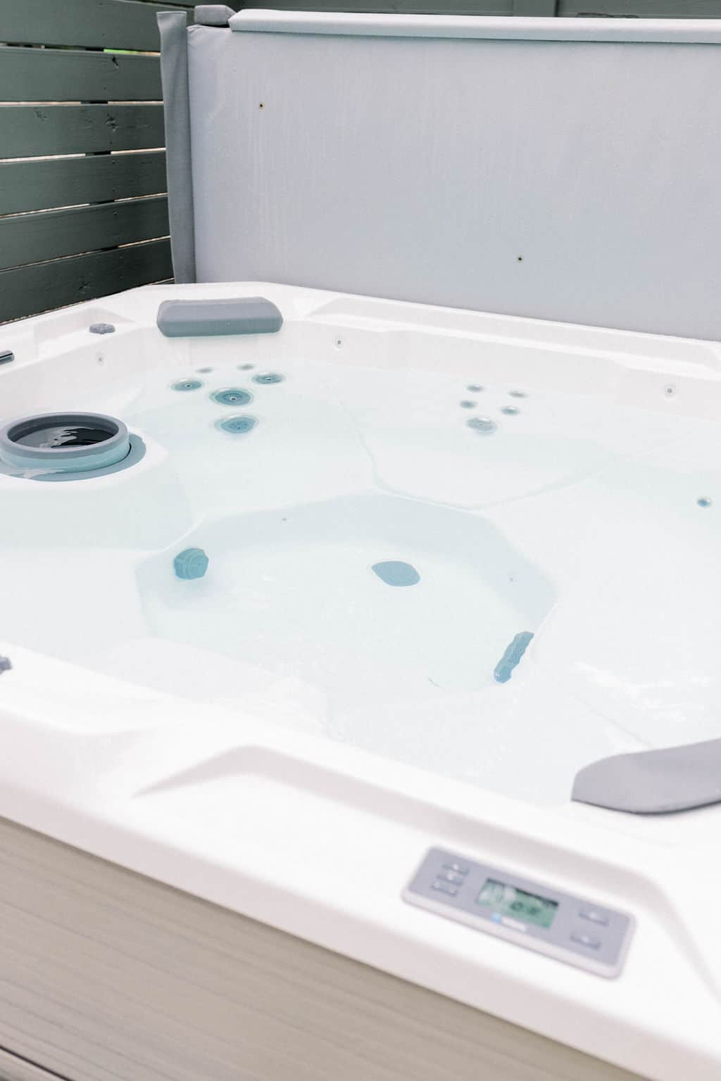 Private hot tub