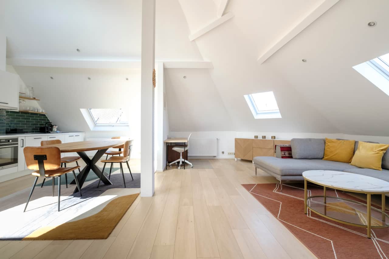 Dining area / Kitchen / Living area