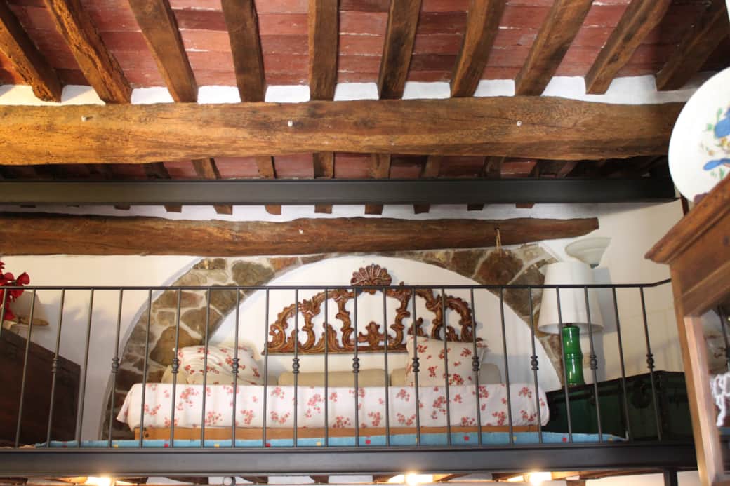 Soppalco con letto singolo Soppalco con letto singolo