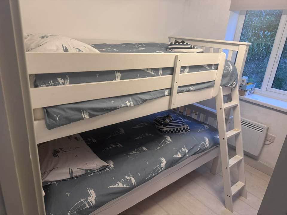 Bunk beds in second bedroom