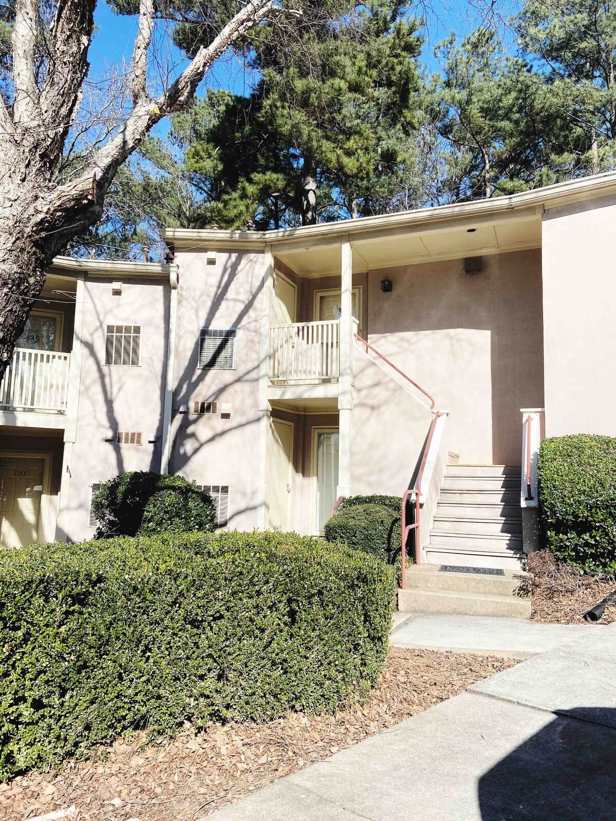 Condo located  on the second floor 