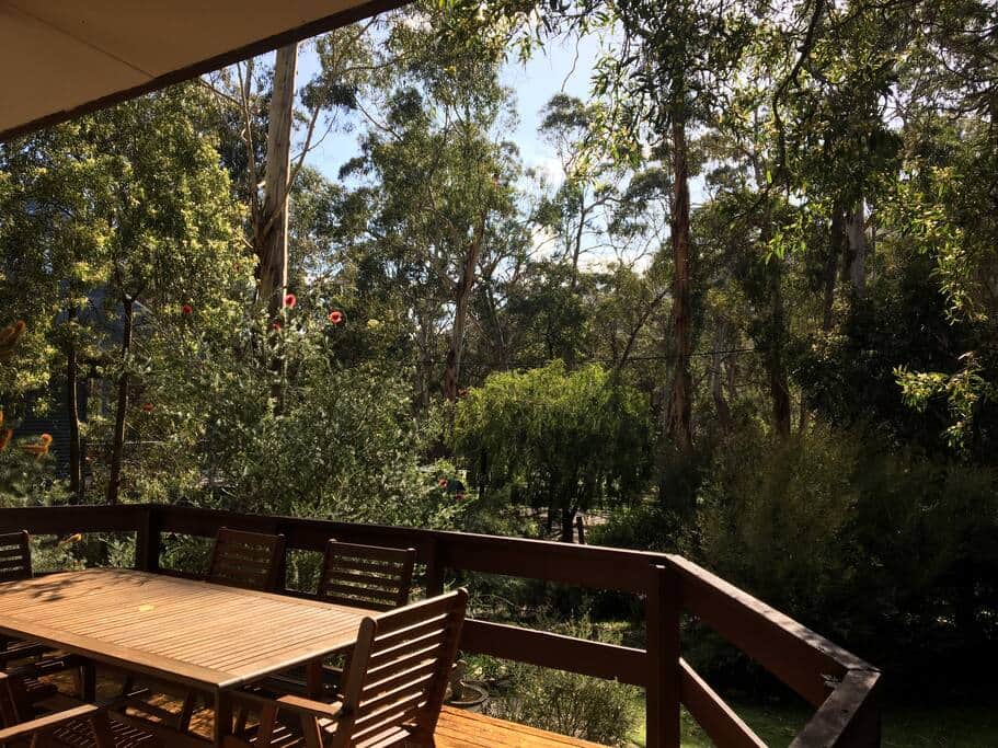 Unforgettable panoramas from our front balcony, perfect for sunrise coffees and sunset vistas. Unforgettable panoramas from our front balcony, perfect for sunrise coffees and sunset vistas.