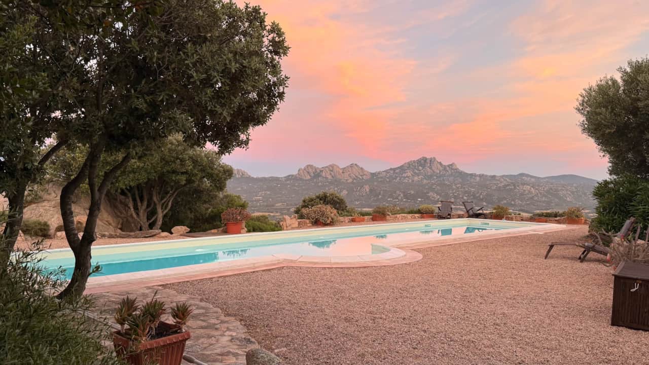 Pool Sonnenaufgang | Pool sunrise