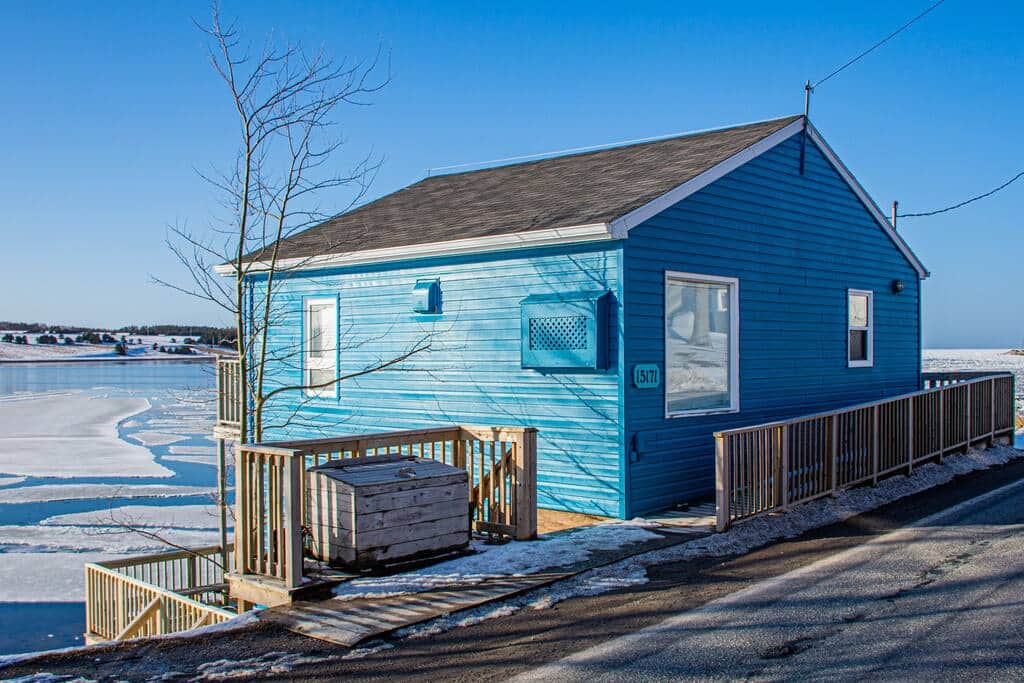 Seaside Shack winter 2020 street view Seaside Shack winter 2020 street view