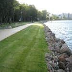 Binnensee Inland Lake Shore Heiligenhafen