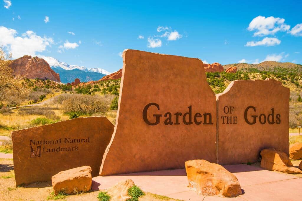 Beautiful Garden of the Gods is a must see when visiting Colorado Springs area. Beautiful Garden of the Gods is a must see when visiting Colorado Springs area.