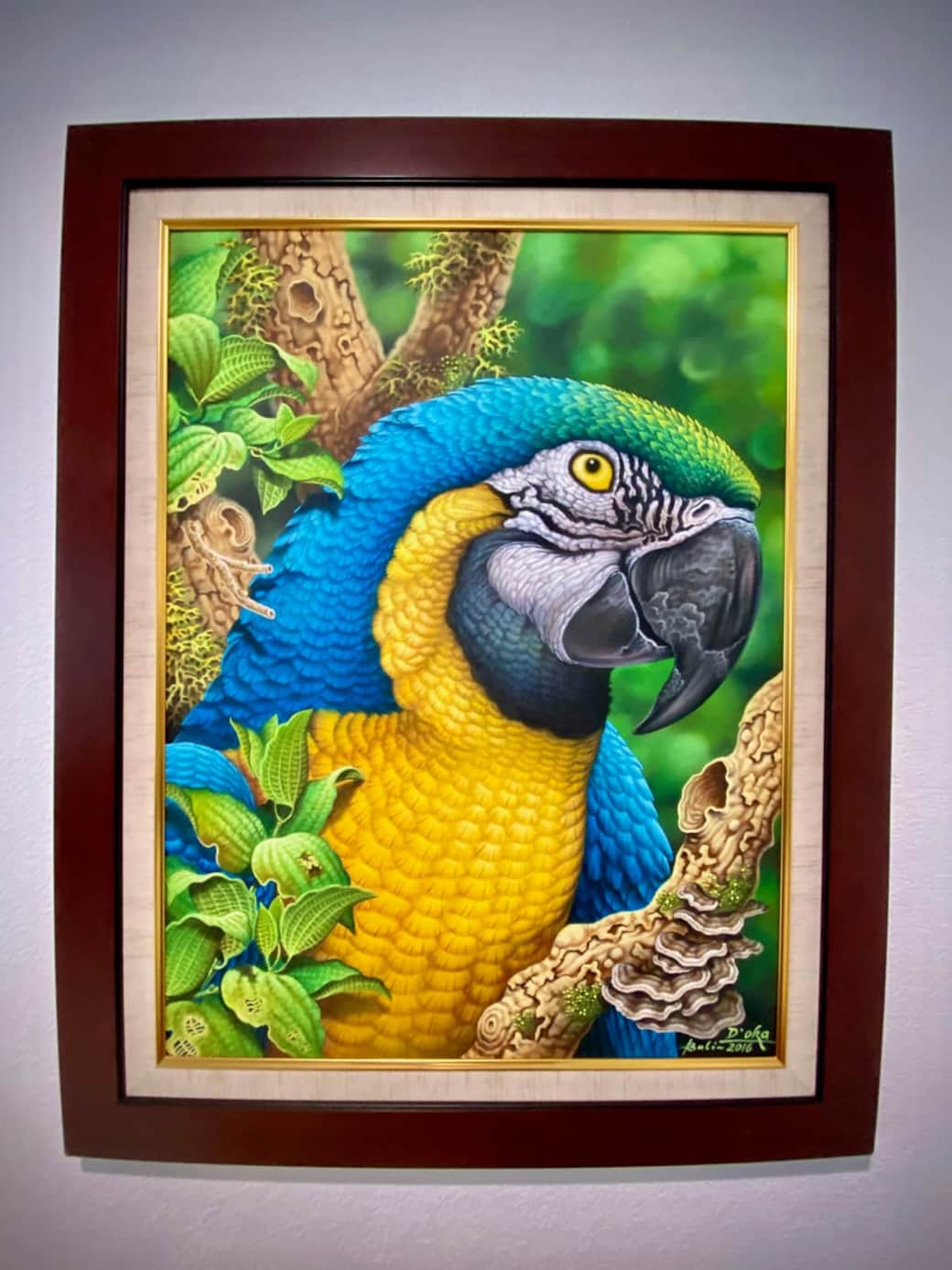 Ubud Suite - Painting by D'Oka of Bali, Indonesia