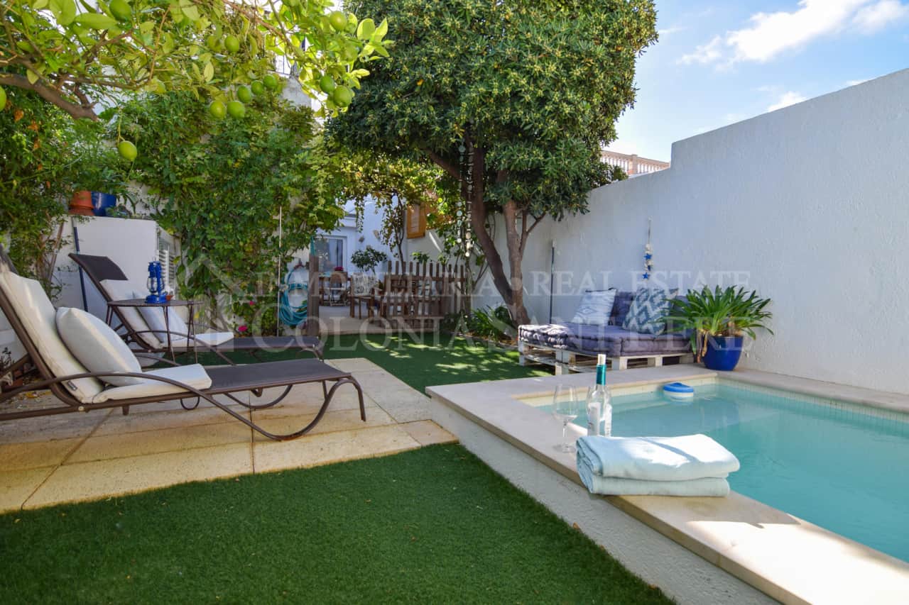 5 Casa de pueblo piscina en la Colònia