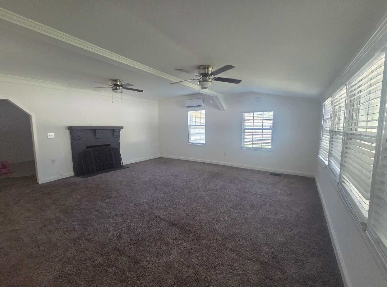 Decorative Fireplace Creates a Warm, Cozy & Inviting Living Space. Lakeland, FL