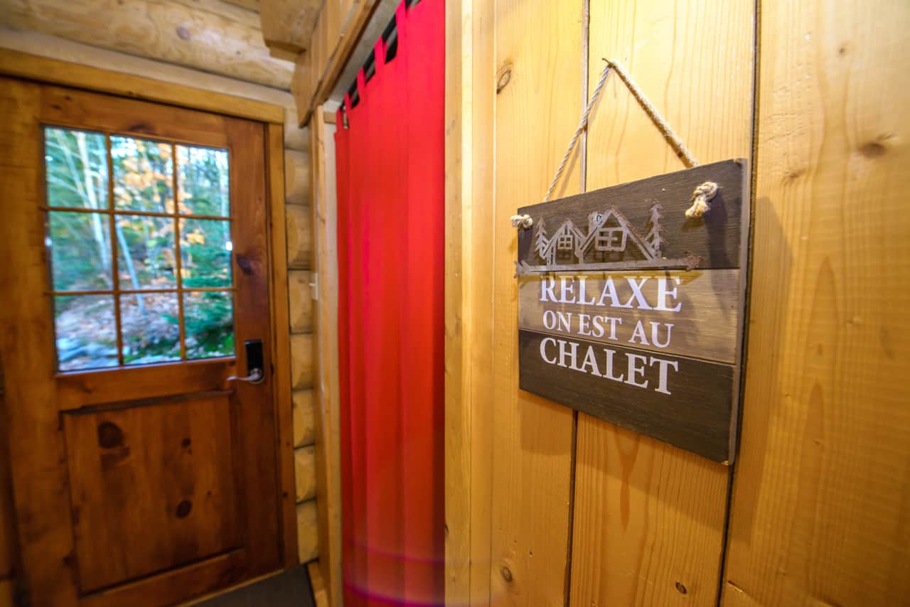 Relaxe, on est au chalet !!!