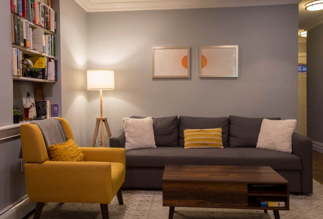Well-appointed living room