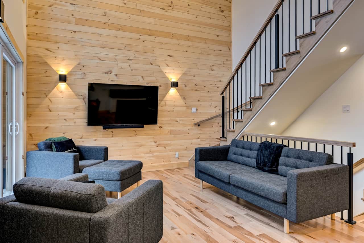 Relaxation area in the living room