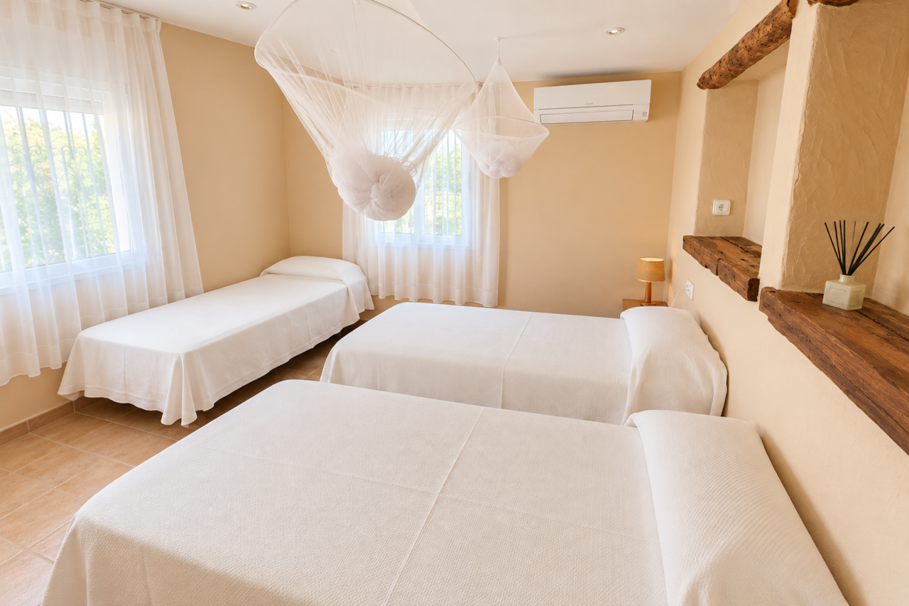 Dormitorio triple - La Barbacoa