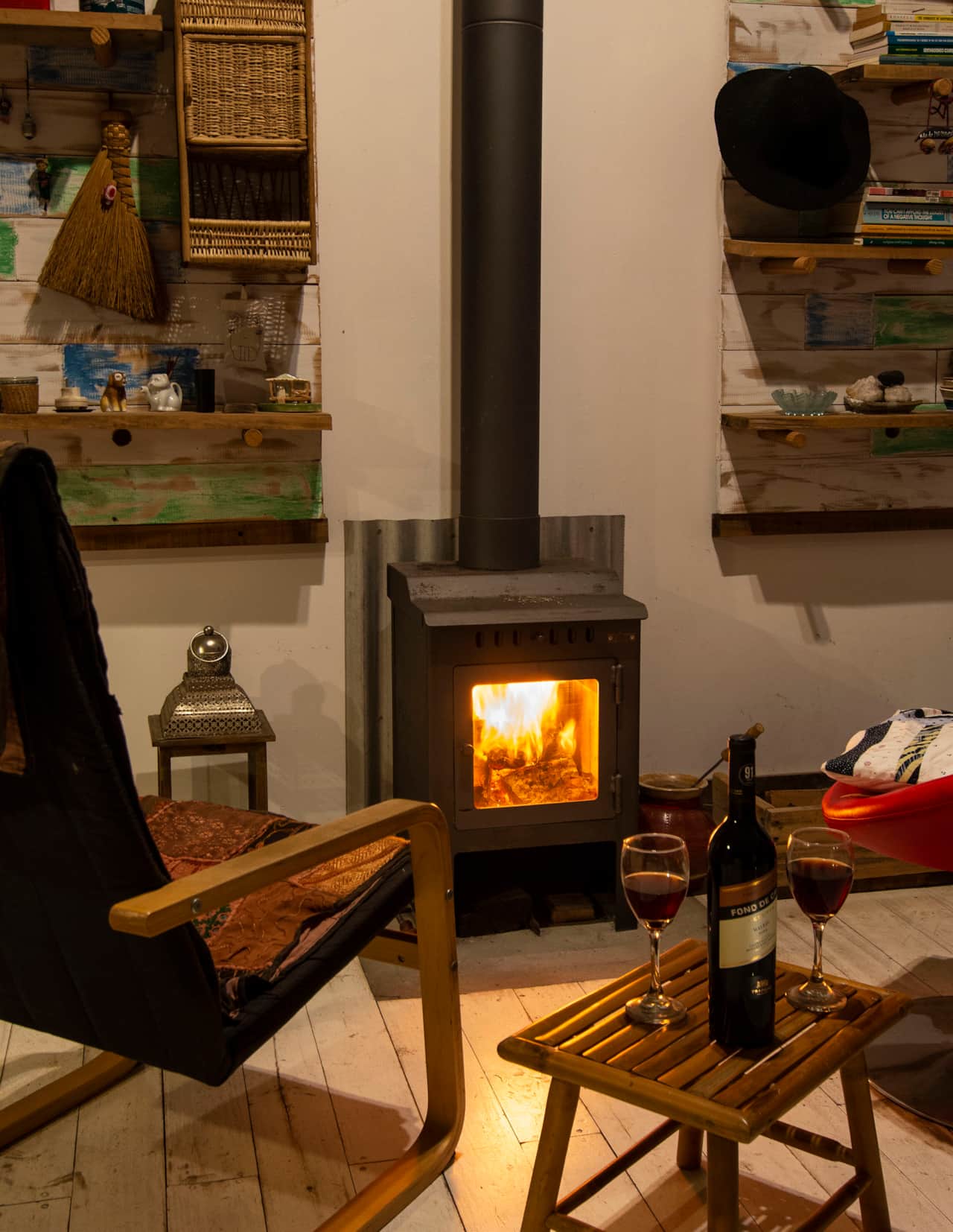 Sector de living con Salamandra