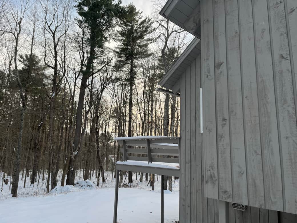 Looking south toward the "back forty". Looking south toward the "back forty".