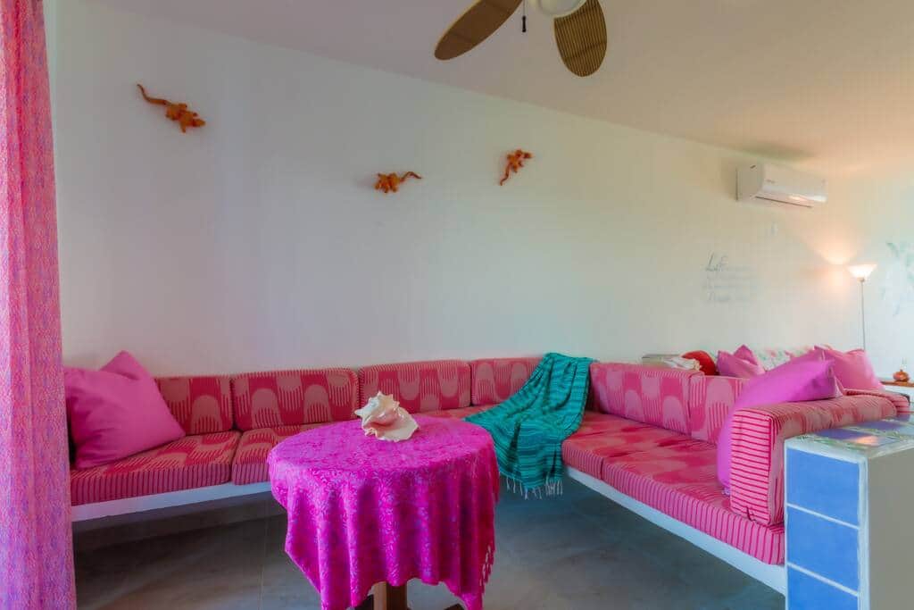 Sitting space in the living room
