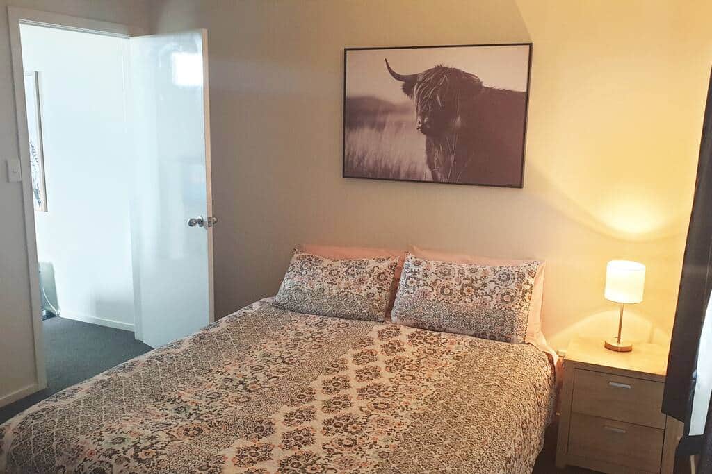 The upstairs master bedroom.