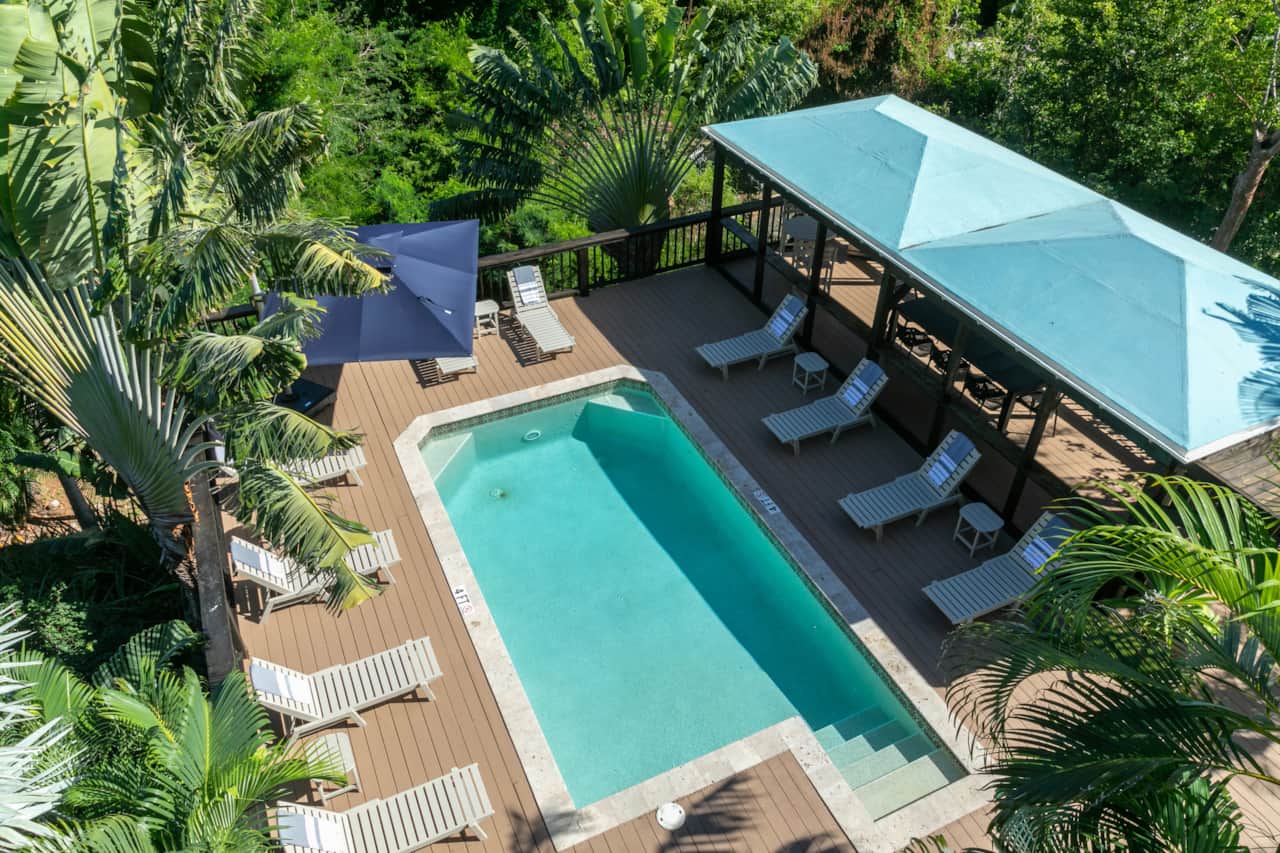 Pool Deck and Cabana